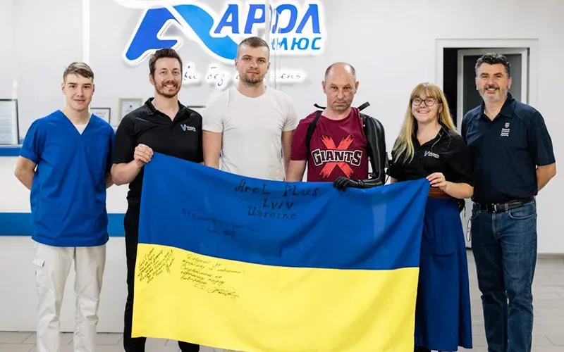 Тренувально-терапевтичний протез руки для Володимира Богуша від АРОЛ ПЛЮС